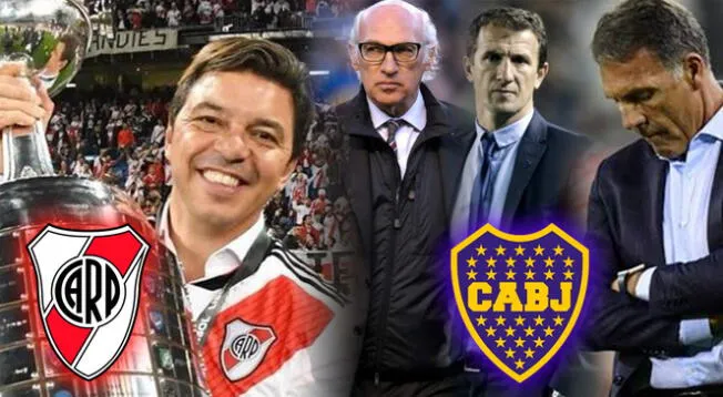 Contraste entre Boca Juniors y River Plate en los últimos 7 años