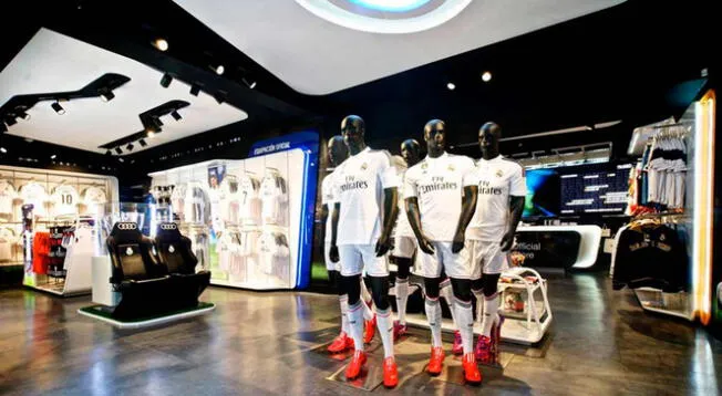 Roban tienda del Real Madrid