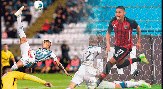 Kevin Quevedo marcó un golazo hoy ante Mannucci con la 'mica' de Melgar