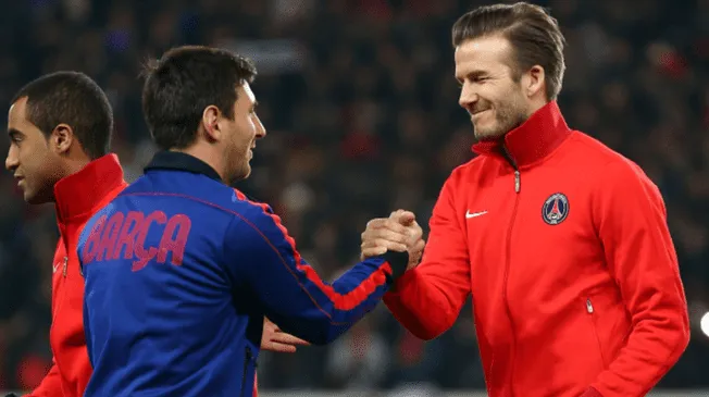 Beckham quiere sí o sí a Messi en el Inter Miami
