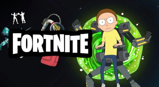 ¡Es oficial! Morty ya está disponible en Fortnite