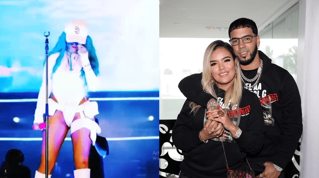 Karol G lloró a interpretar canción dedicada a Anuel AA. Karol G lloró a interpretar canción dedicada a Anuel AA.