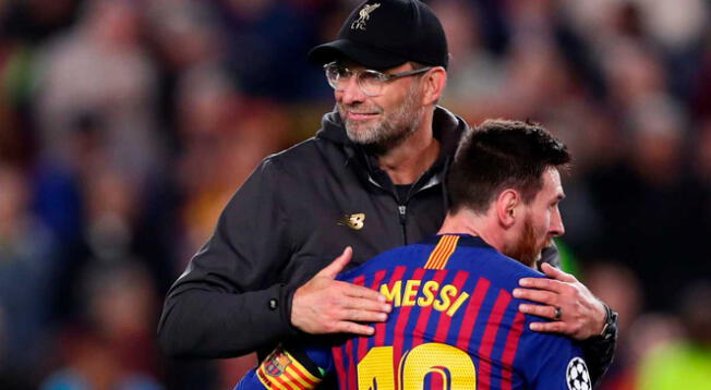 Jurgen Klopp criticó a Barcelona por dejar ir a Messi