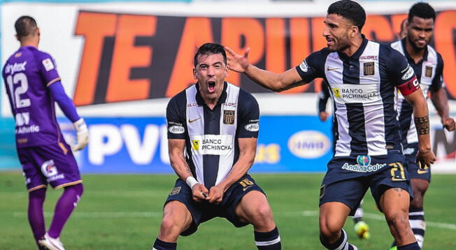 Edgar Benítez gritó a lo loco su primer gol con Alianza Lima