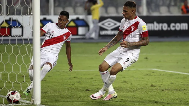 Ruidíaz y Guerrero jugarán ante Uruguay el próximo 2 de setiembre.