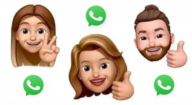 Pasos para tener los memojis de Facebook como stickers en WhatsApp.