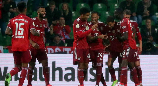 Bayern Múnich clasificó a la segunda ronda de la Copa de Alemania