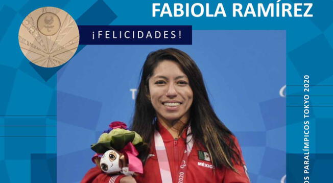 Fabiola consiguió la primera de las 11 medallas que busca obtener la delegación mexicana