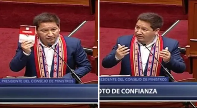 Guido Bellido habló en quechua y congresistas se quejaron.