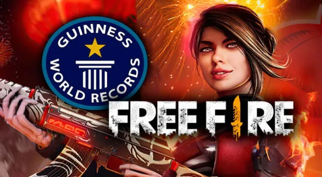 Free Fire planea romper Récord Guiness