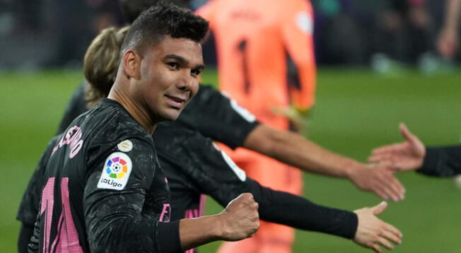 Casemiro llegó al Real Madrid en el 2013.