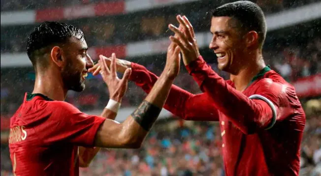 Jugaron juntos la Eurocopa 2020 con Portugal.