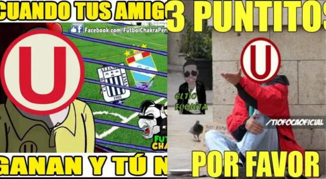 Universitario es 'víctima' de memes tras derrota ante Cantolao