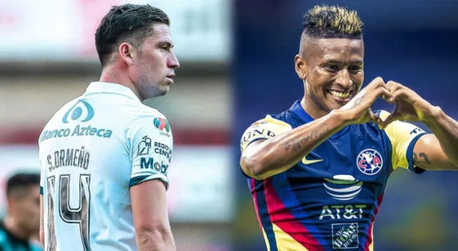 León de Ormeño y América de Aquino empataron por Apertura Liga MX