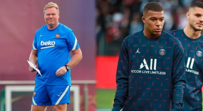 Koeman y su contundente mensaje por Kylian Mbappé