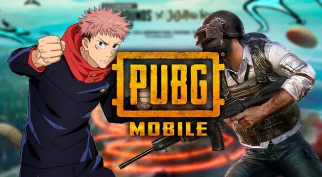 PUBG Mobile tendrá colaboración con el anime Jujutsu Kaisen
