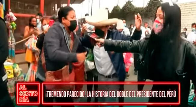 Doble de Pedro Castillo fue confundido por cientos de personas.