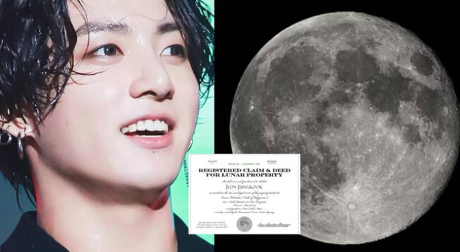 Retgalan un pedazo de la luna a Jungkook de BTS por su cumpleaños