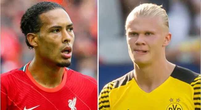 Erling Haaland: "Virgil van Dijk es el mejor defensor del mundo"