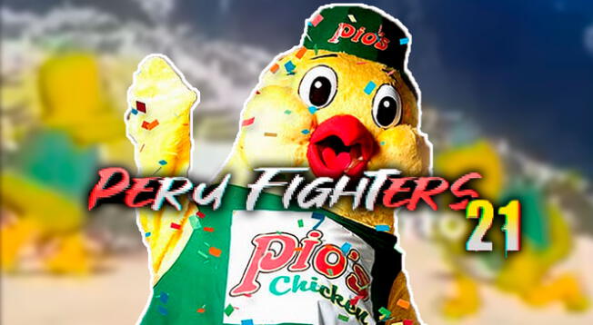 Peru Fighters 21: el pollo de Pio's Chicken se luce peleando