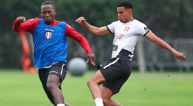 Luis Advíncula entrenó sin problemas con la selección peruana