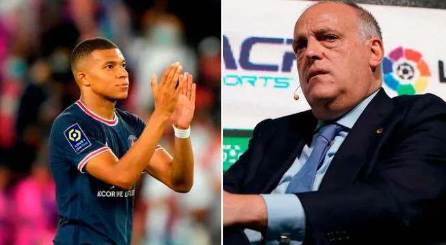 Presidente de LaLiga arremete contra PSG por Mbappé