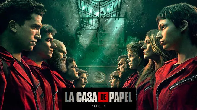 La quinta y última temporada de La casa de papel tendrá 10 episodios. Foto: composición/Netflix