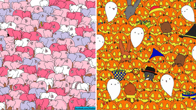 Reto visual doble: Descubre los elementos ocultos en estas dos singulares imágenes Reto visual doble: Descubre los elementos ocultos en estas dos singulares imágenes