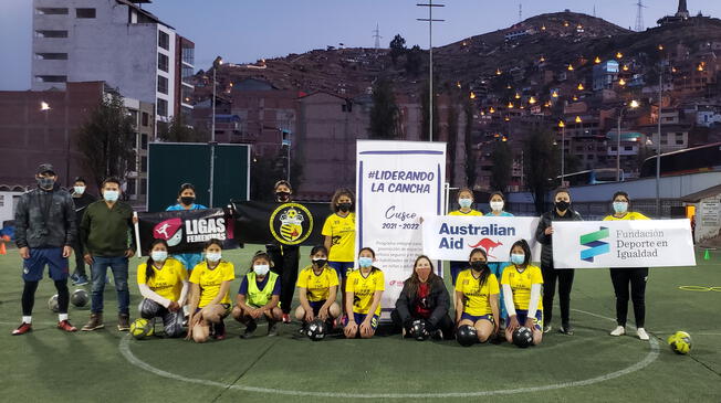 Fútbol Femenino programa Liderando la Cancha