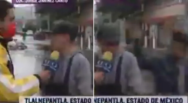 México: Joven se olvidó que estaba en una entrevista y lanzó tremendo insulto al aire