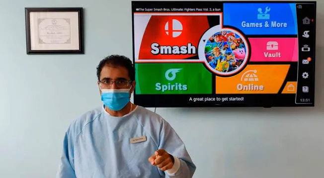 El dentista tiene un reto peculiar relacionado al Smash.