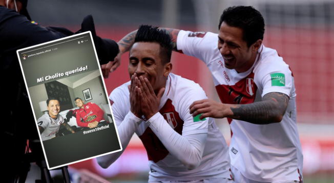 Gianluca Lapadula y el conmovedor post al lado de Christian Cueva