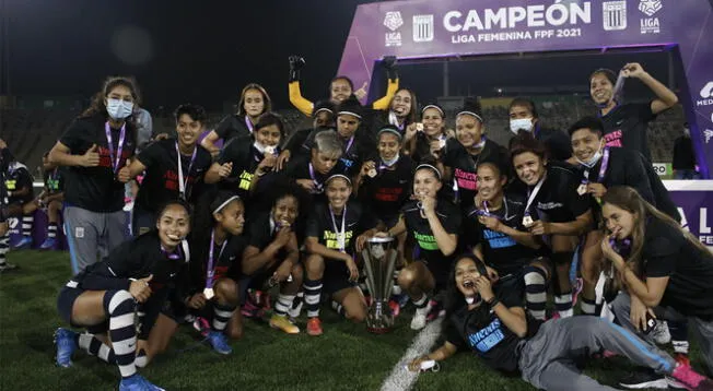 Alianza Lima se consagró campeón de la Liga Femenina.
