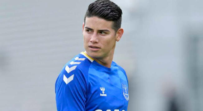 James Rodríguez no seguiría en el Everton