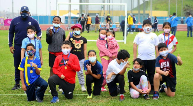 Niños de Perú y Venezuela disfrutaron de la Mini Olimpiada