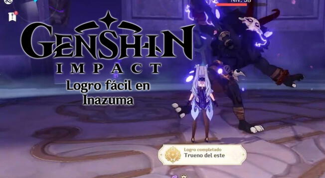 Genshin Impact: logro sencillo en dominio de Inazuma - VIDEO Genshin Impact: logro sencillo en dominio de Inazuma - VIDEO