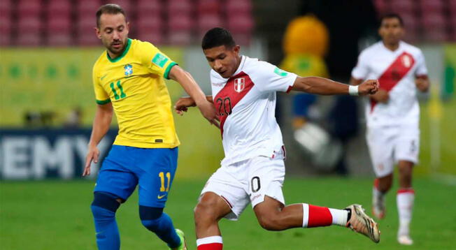 Perú cayó por 2-0 ante Brasil por las Eliminatorias Qatar 2022