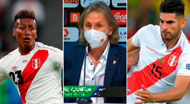 Ricardo Gareca sobre Aquino y Zambrano