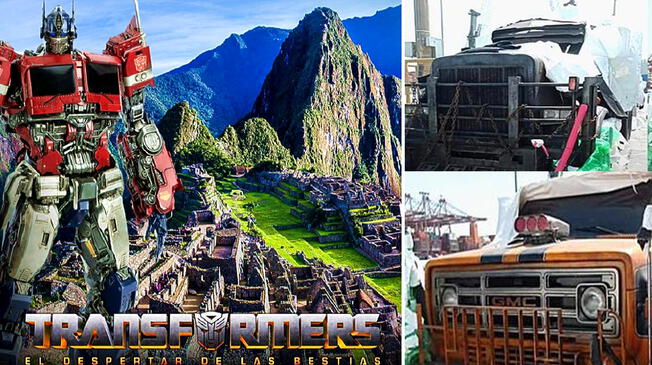 Revelan video de lo que viene siendo la grabación de Transformers en Machu Picchu