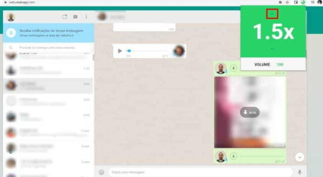 WhatsApp web: Aprende a acelerar tus audios en tu PC WhatsApp web: Aprende a acelerar tus audios en tu PC
