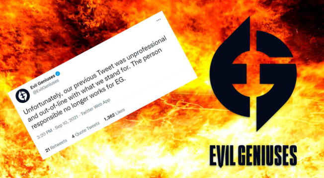 Evil Geniuses lanzó hoy dos publicaciones que dejaron perplejos a los fans.