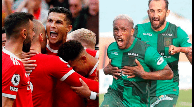 Cristiano debutó con gol en el United luego de 12 años y Farfán con Alianza después de 17