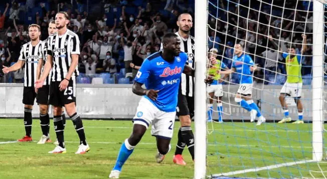 Napoli venció 2-1 a la Juventus por la Serie A