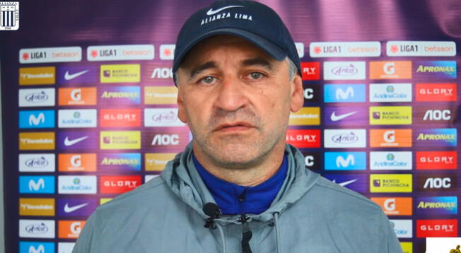 Carlos Bustos, entrenador de Alianza Lima