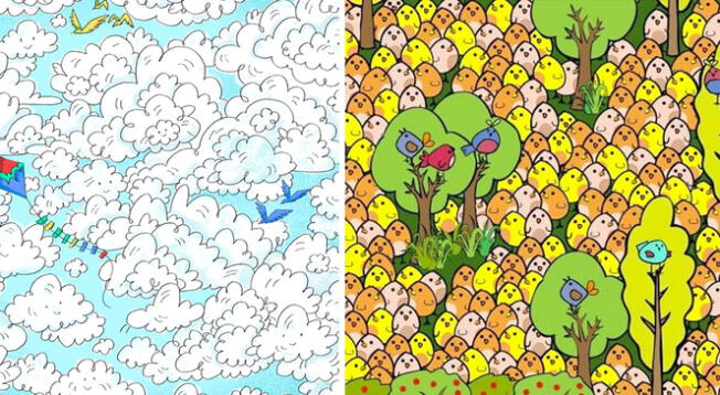 Reto visual doble: Encuentra el enigma de esta imágenes en tan solo 15 segundos Reto visual doble: Encuentra el enigma de esta imágenes en tan solo 15 segundos