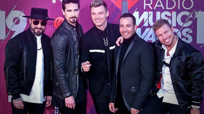 Los Backstreet Boys se reunieron recientemente. Foto: Difusión.