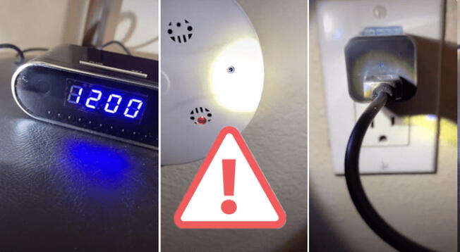 Tiktok viral: cómo detectar cámaras ocultas en habitaciones de hotel.