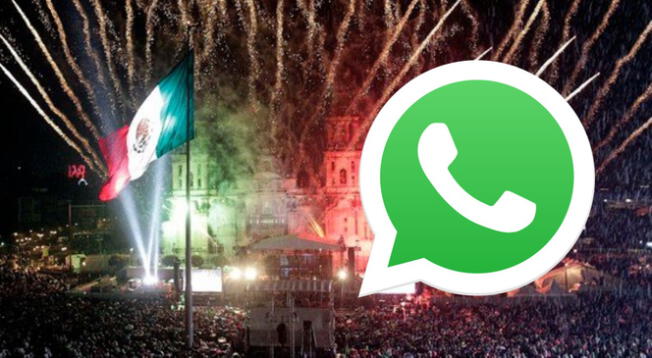 WhatsApp: mejores imágenes por el 15 de septiembre en México.