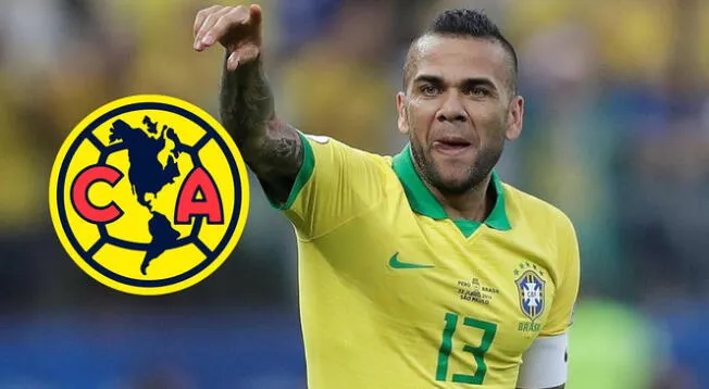 Dani Alves se perfila para llegar al América de México Dani Alves se perfila para llegar al América de México