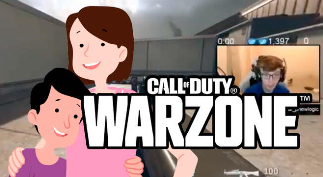 Call of Duty Warzone: mamá apoya a su hijo en pleno torneo Call of Duty Warzone: mamá apoya a su hijo en pleno torneo